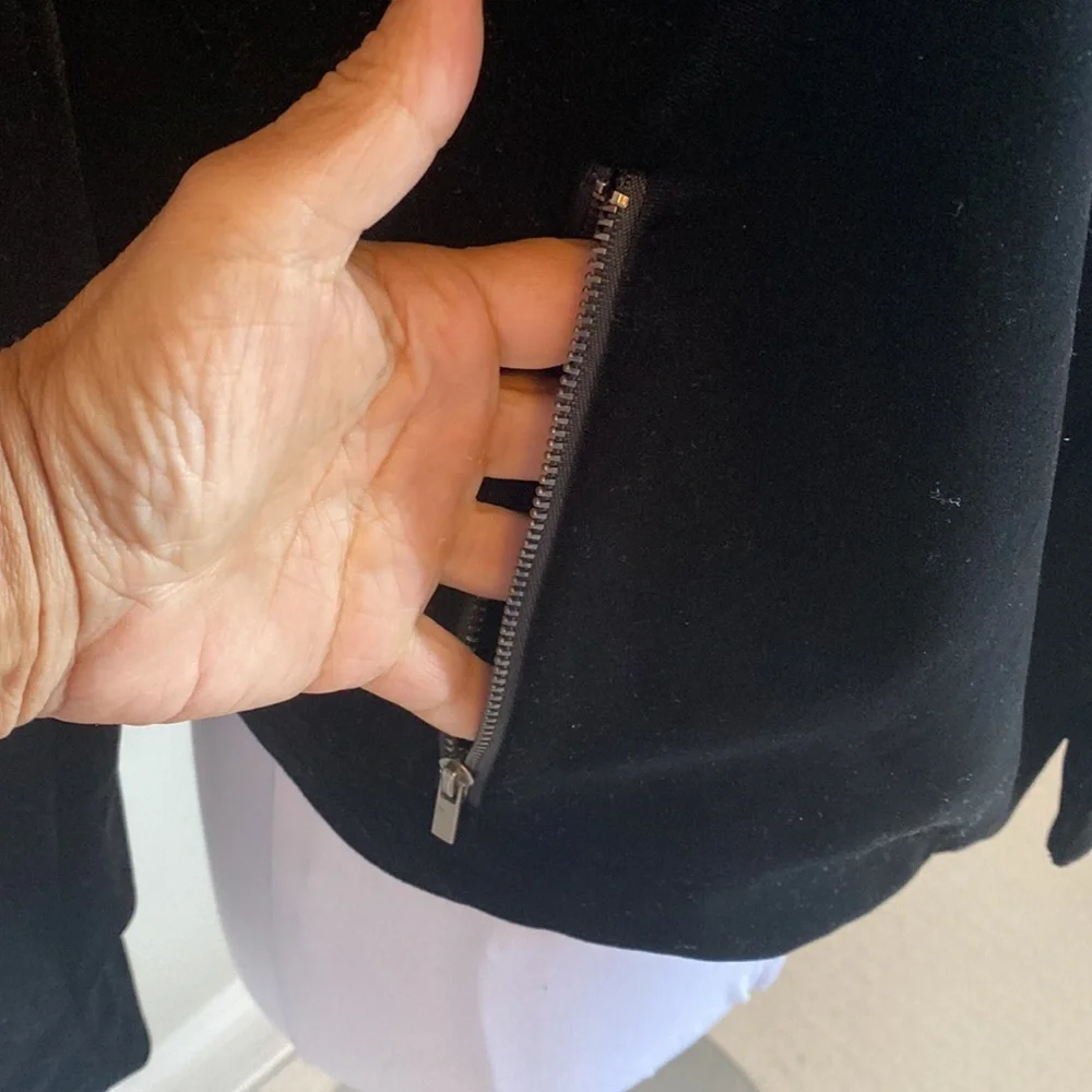 Lysse Black Velvet Leigh Jacket
